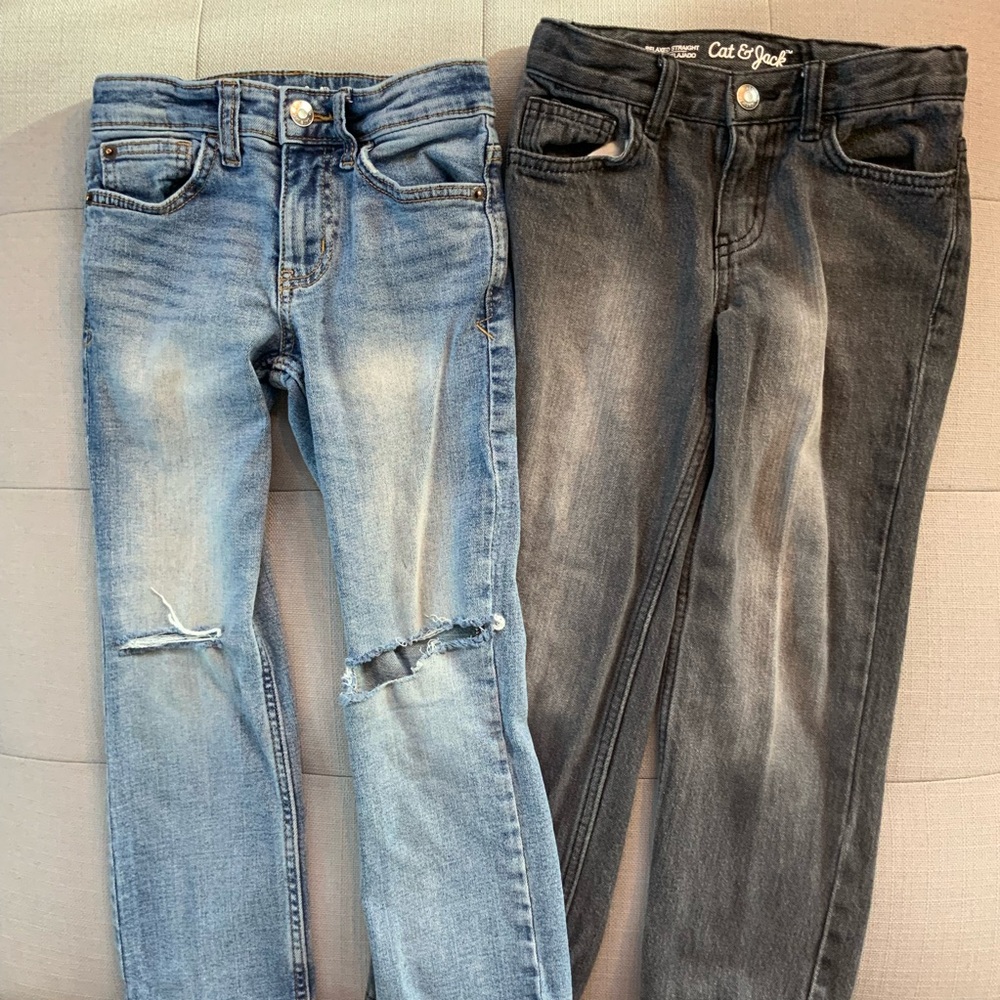💙Two Pairs of Boys Jeans🖤